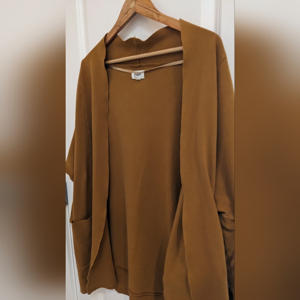 Pact Women's Organic Cotton Airplane Wrap Cardigan - Picture 3 of 7